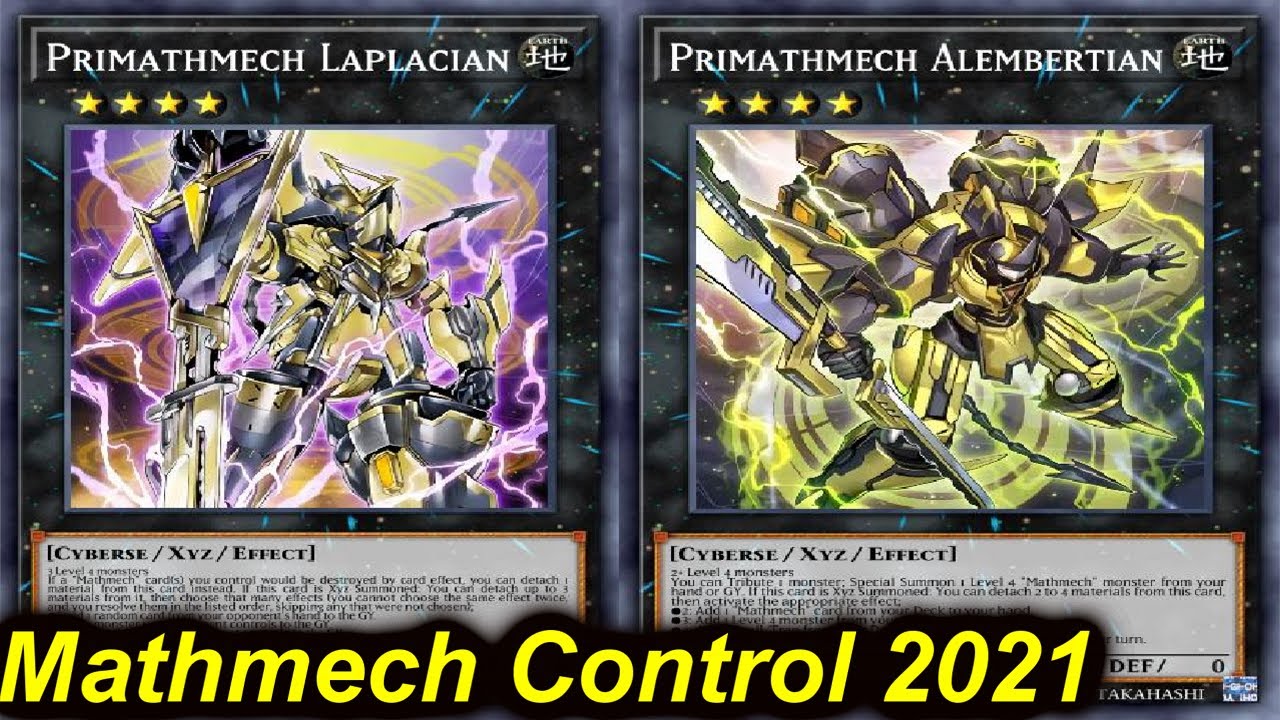 【YGOPRO】MATHMECH CONTROL DECK AUGUST 2021