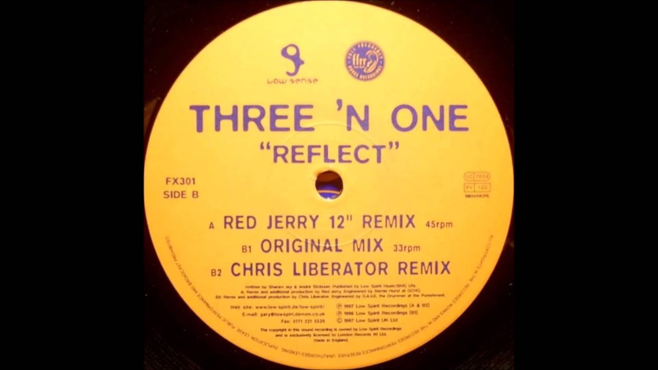 Three N' One - Reflect (Red Jerry 12