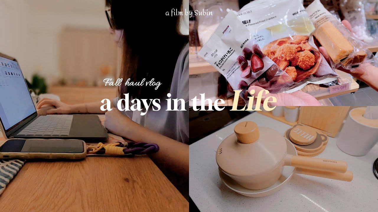 Days in my life⏐my Fall Haul vlog, investing in my new cookware⏐Expo winter fair hunt, quality time.