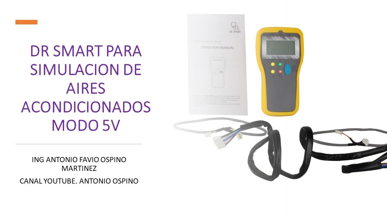 CUARTO VIDEO: USO DEL DR SMART (5G) PARA SIMULACION DE OPERACION EQUIPO EN MODO 5V O DE BAJA TENSION