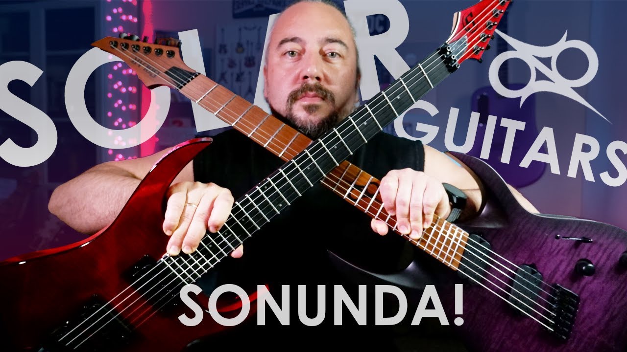 SONUNDA! Solar Gitarlar Türkiye'de