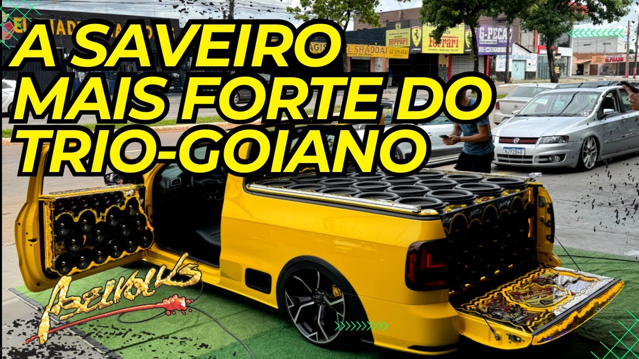 ENTREGA DA SAVEIRO MAIS FORTE DO TRIO GOIANO #abelvolks #trio #goiano #saveiro