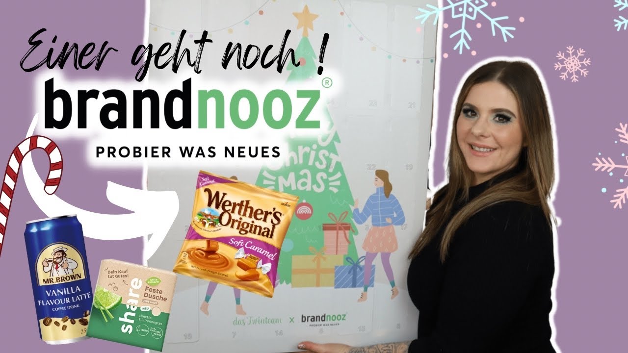 Einer geht noch ! BRANDNOOZ X TWINTEAM Adventskalender 2022 | Unboxing