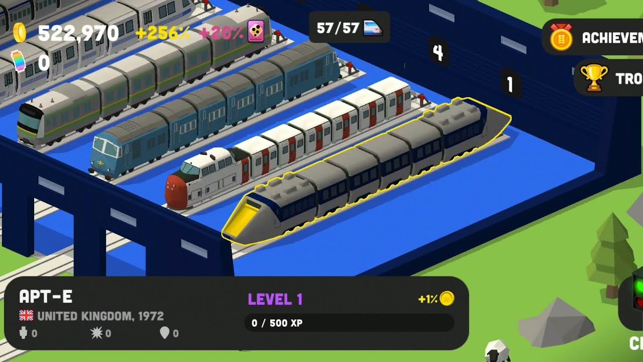 Experimental train in Conduct THIS!   APT-E   2024 August