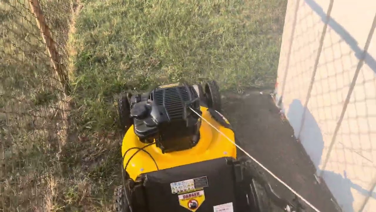 DeWALT 21in 163cc 3-in-1 RWD Startup and POV