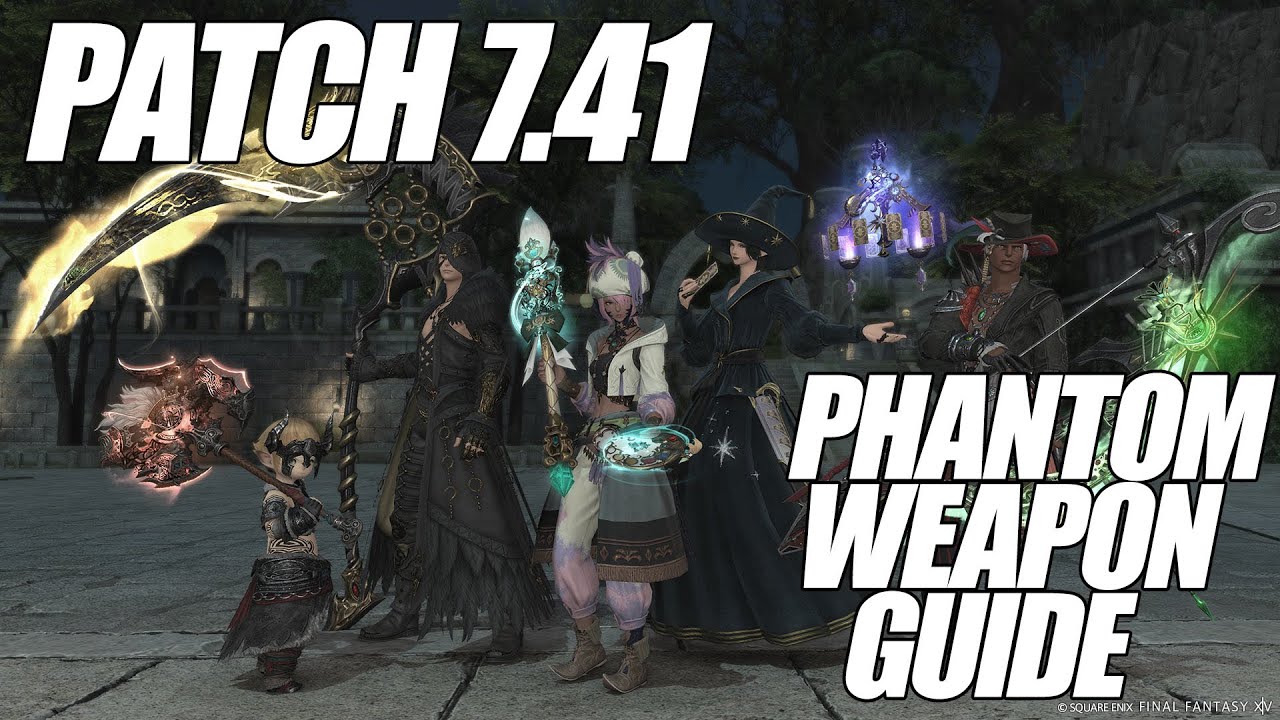 FFXIV Patch 7.41 Руководство по реликвии фантомного оружия (шаг Obscurum)