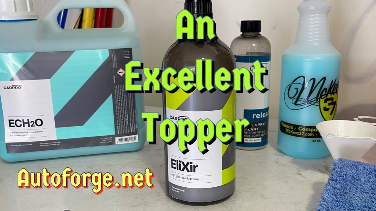 Carpro Elixir/ Sio2 Detail Spray/ Topper/ Auto Detailing/ Car Care/ Car Washing/ Autoforge.net