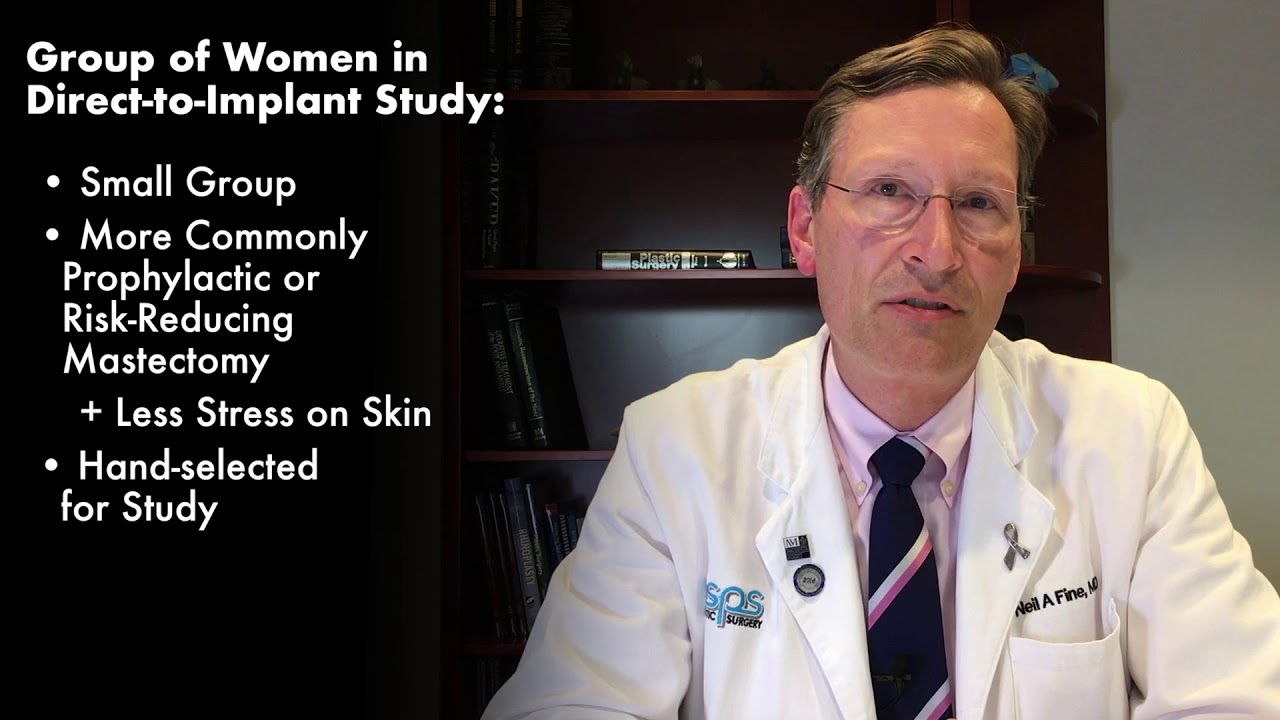 Direct-to-Implant vs Two-Stage Breast Reconstruction —Video Discussion by Neil A. Fine, MD