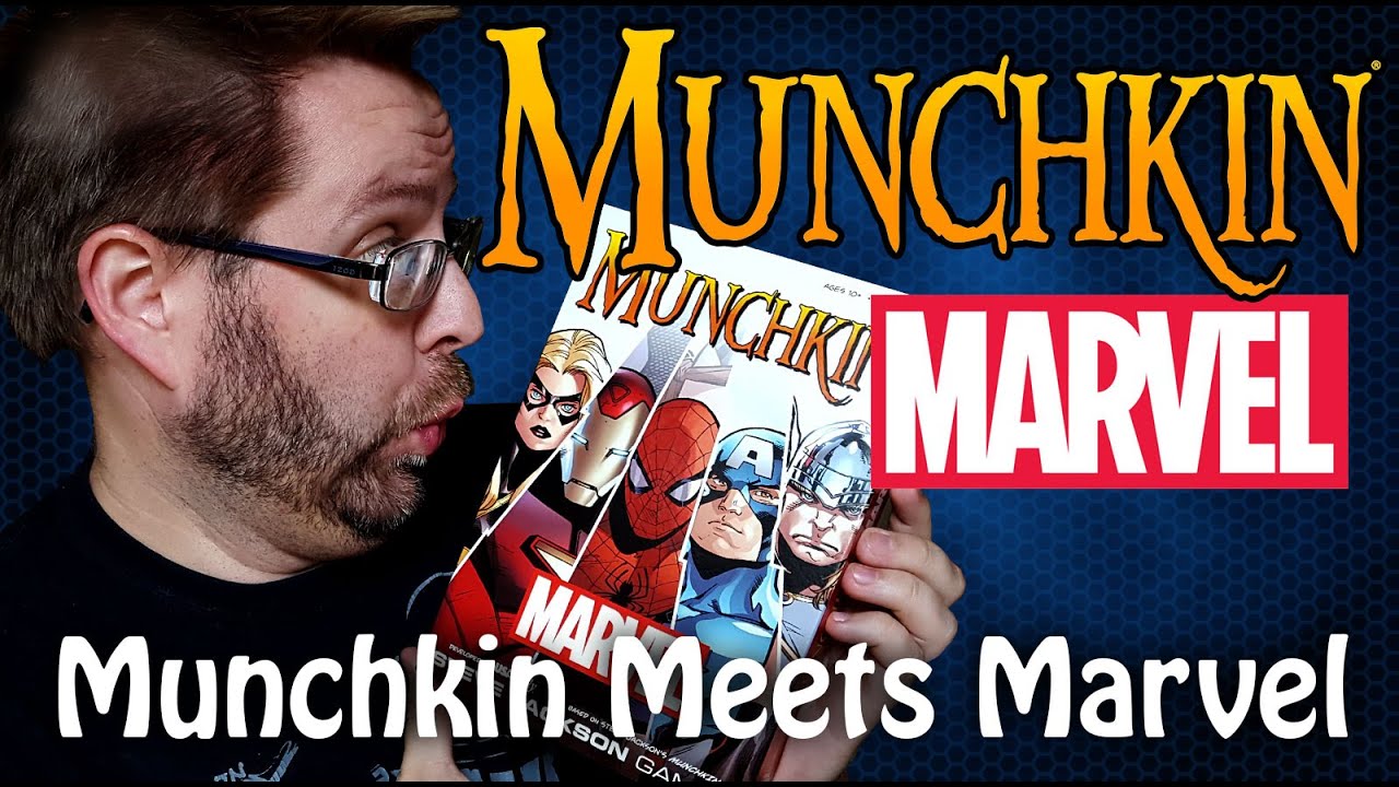 Munchkin Marvel Game! Lets Take a Look at what's inside!