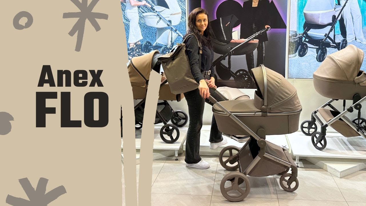 Wózek dziecięcy 2w1 Anex FLO