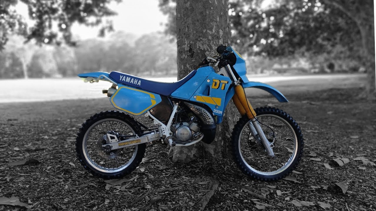 1992 Yamaha DT 200r Rebuild