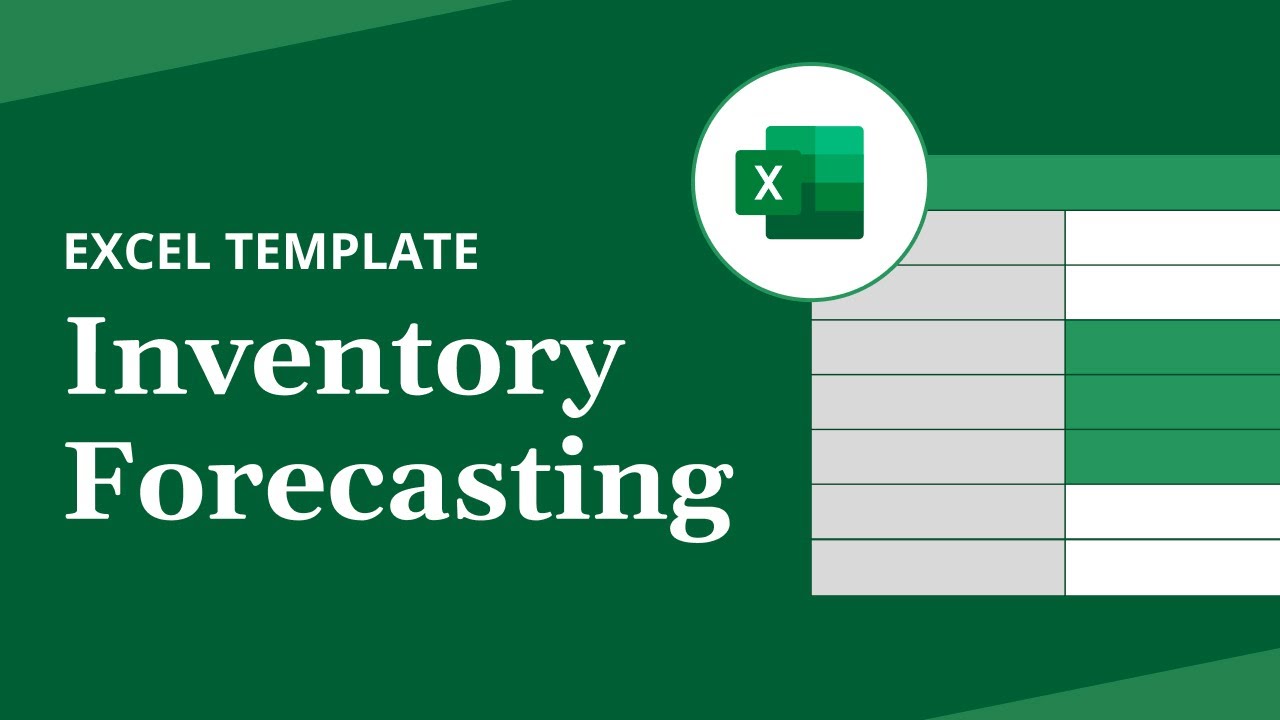Inventory Forecasting Free Excel Template | Vena