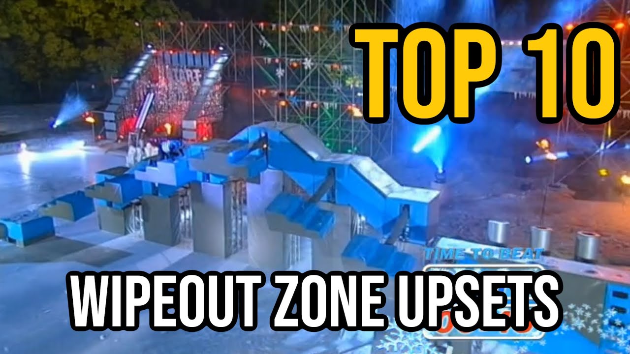 Top 10 Wipeout Zone Upsets | Total Wipeout Spotlight