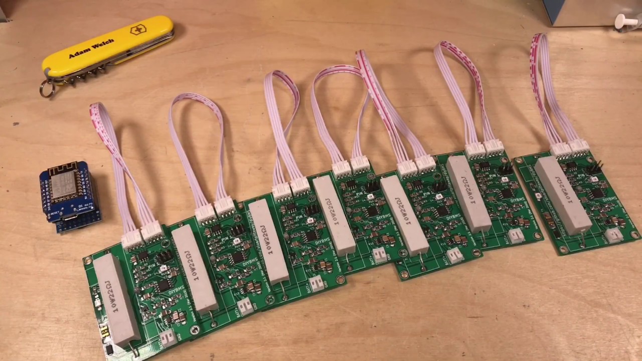 diyBMS - Provisioning and Calibrating - 12v Solar Shed