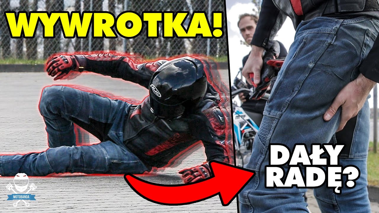 GLEBA Weryfikuje JEANSY Motocyklowe! - Zestaw Trilobite