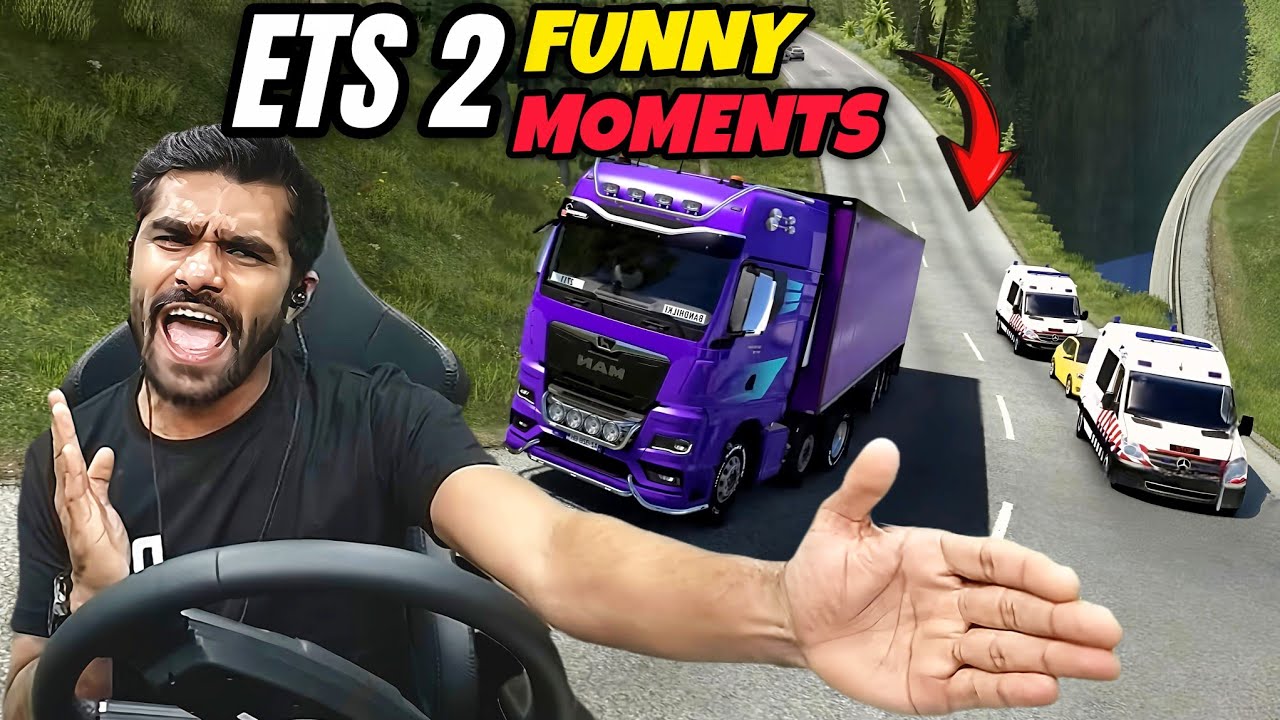 ETS 2  Funniest Moments 😂 | ShreeMan Legend