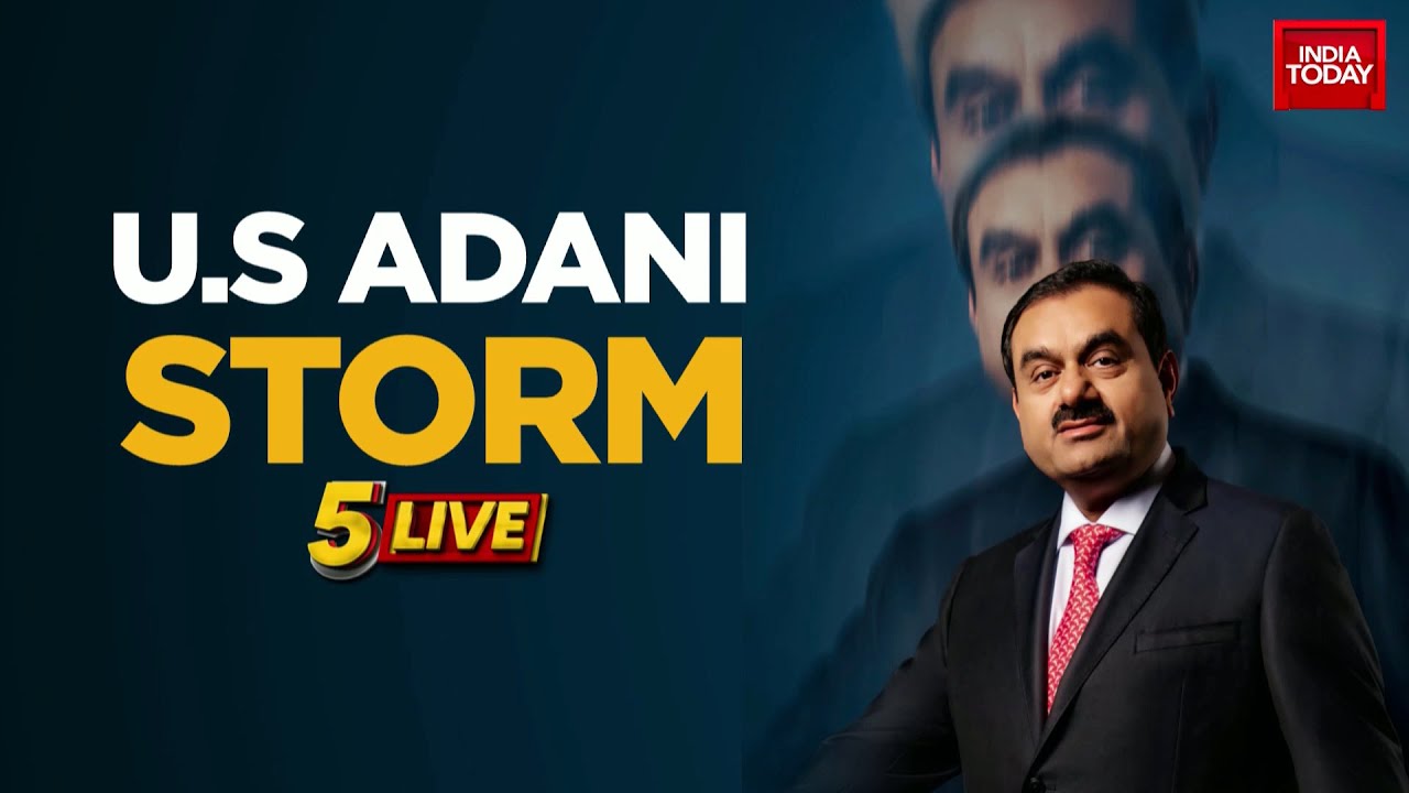 5ive Live With Shiv Aroor: Adani Group Faces US Bribery Charges, Denies Allegations | India Today