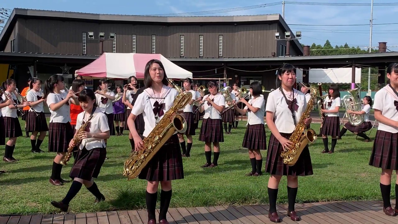 空のえき「そ・ら・ら」20190831 水戸女子 吹奏楽部 