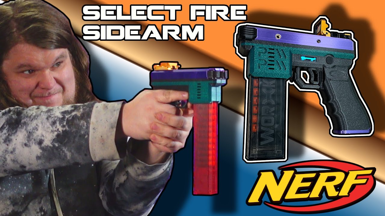 ЛУЧШИЙ ПИСТОЛЕТ NERF: PewPew (Выбор огня, 40 DPS, полностью автоматический пистолет)