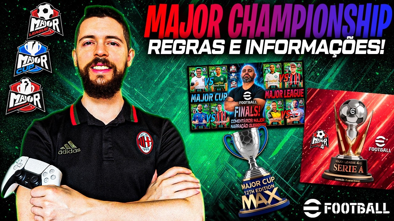 🔥 MAJOR CHAMPIONSHIP – REGRAS E INFORMAÇÕES GERAIS!