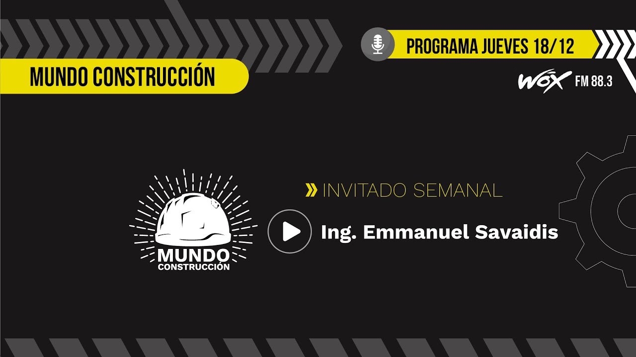 MC Programa 18 12 2025. Nota con Ing. Emmanuel Savaidis.