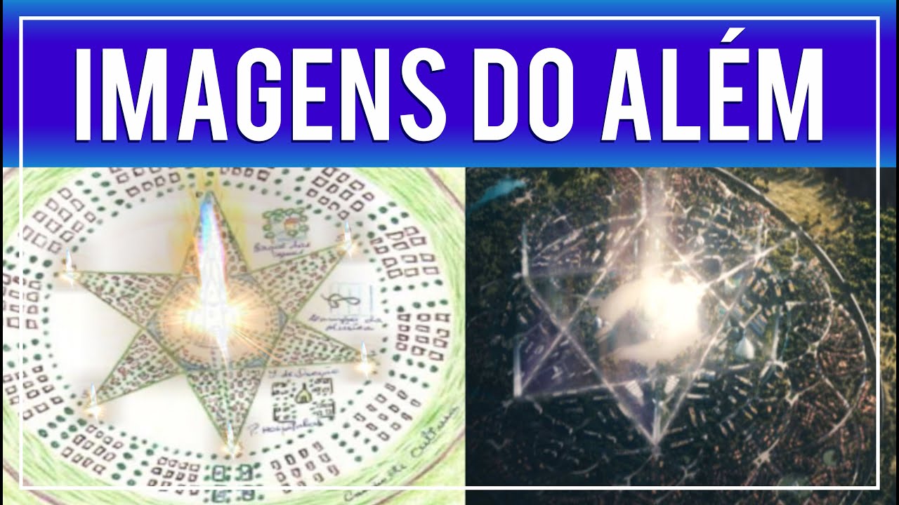 ۞ CIDADES ESPIRITUAIS - Chico Xavier e Heigorina Cunha (NOSSO LAR) - Imagens do Além, Cidade no Além