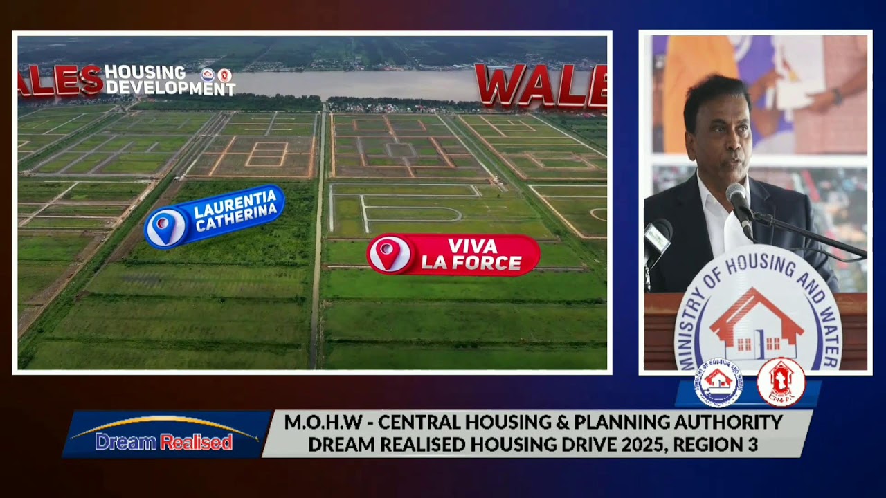 M.O.H.W - Central Housing & Planning Authority Dream Realised Housing Drive 2025 Region 3