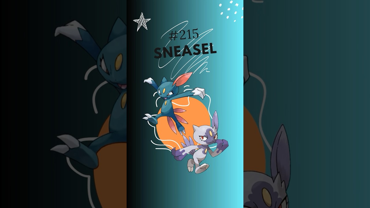 Sneasel - Bilinmeyen Bir Bilgi - Pok&eacute;mon #pokemon #sneasel #pokedex #nintendo #pokemongo #oyun