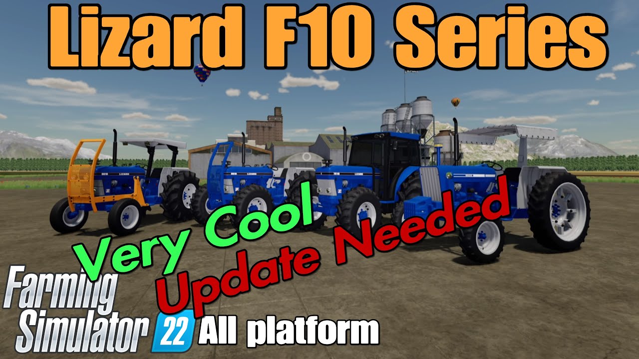Lizard F10 Series / FS22 mod for all platforms