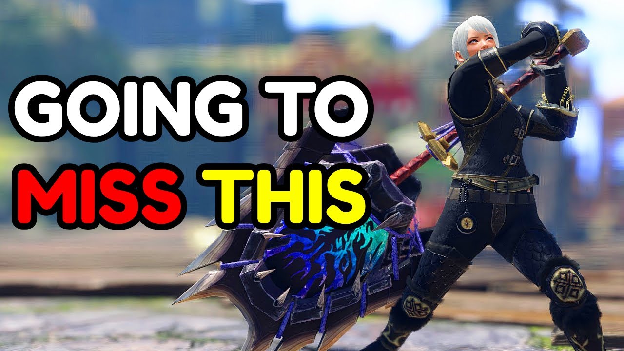 I'm Going To Miss Strength Hammer From This Monster Hunter