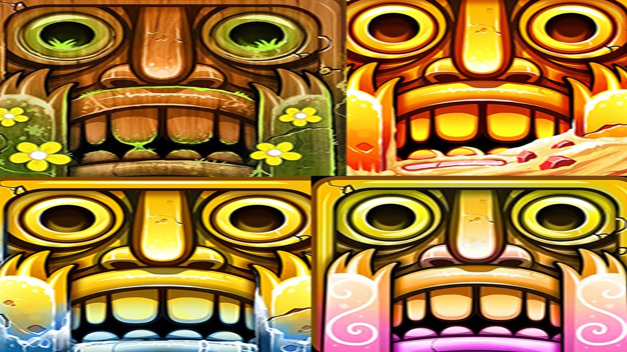 Temple Run 2 EARTH DAY VS LANTERN FESTIVAL VS HOLIDAY HAVOC VS SPIRITS COVE
