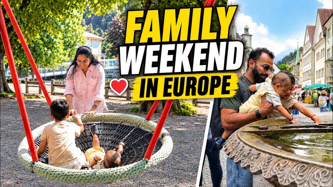 Indian Family Weekend in Austria 🇦🇹 | Life Near Switzerland Border