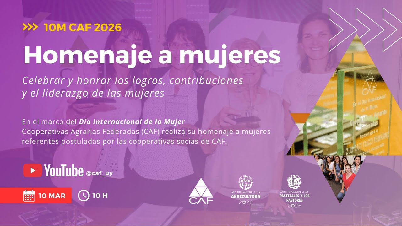 Homenaje a mujeres referentes del cooperativismo agrario