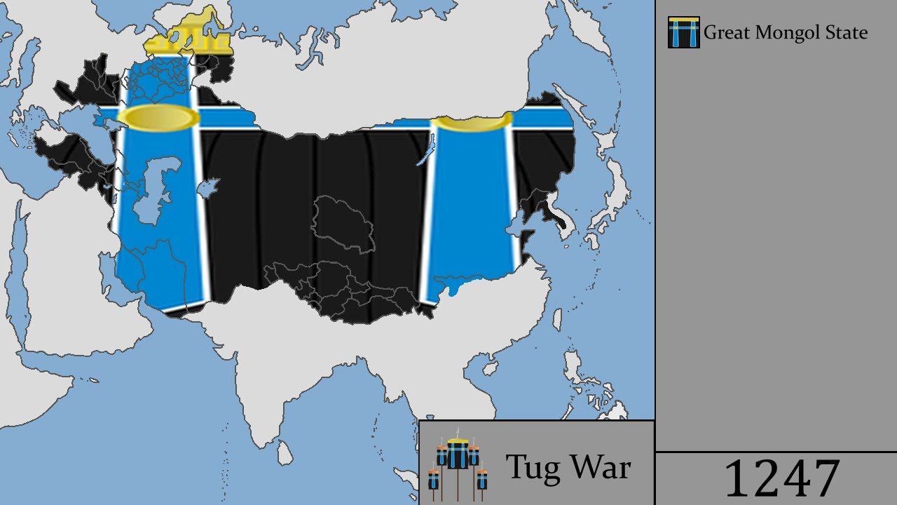 Mongol Empire History Every Year | With Flags
