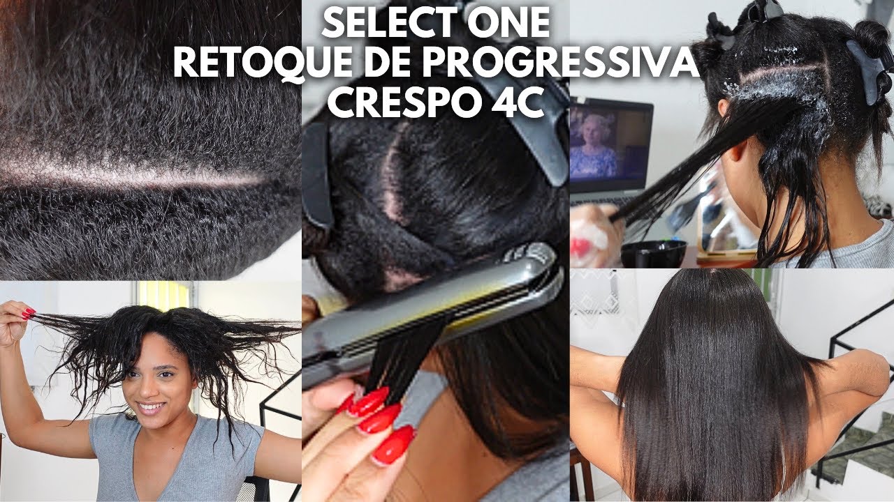 COMO PASSAR PROGRESSIVA NO CABELO CRESPO ALISADO E TER RESULTADO 100% | SELECT ONE PROHALL