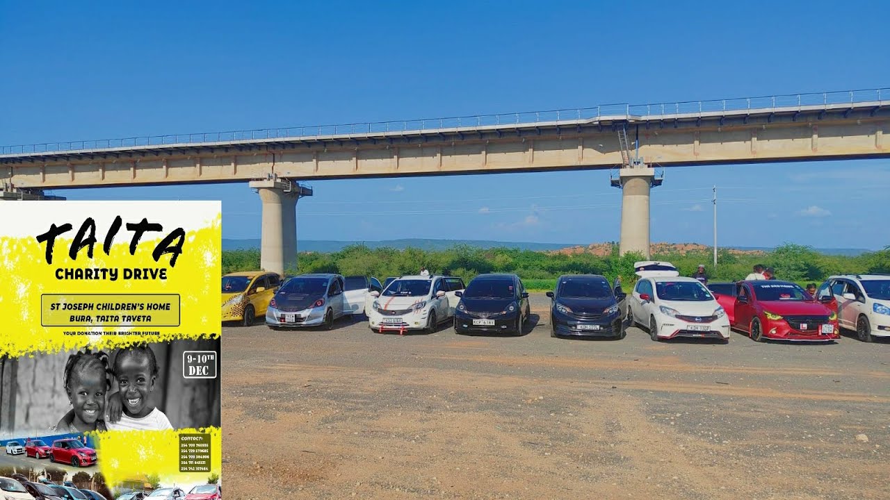 Taita Taveta Charity Drive collaborating with Suzuki swift,Nismo club ,Note club and Dreams 001