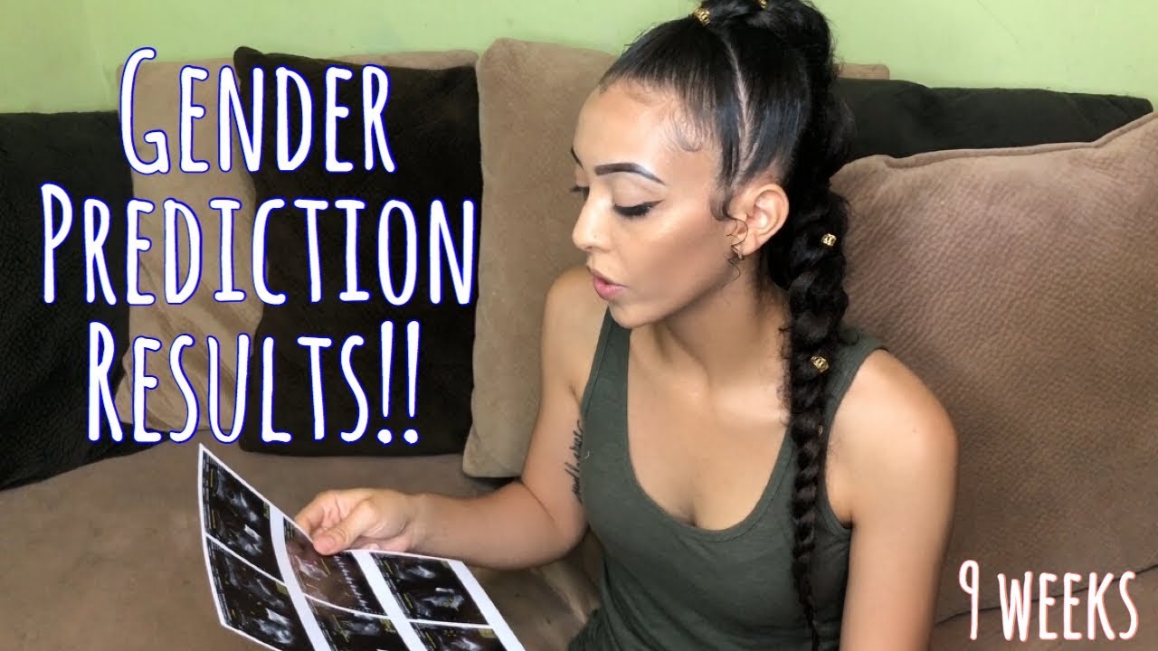 9 WEEK PREGNANCY UPDATE / GENDER PREDICTION RESULTS