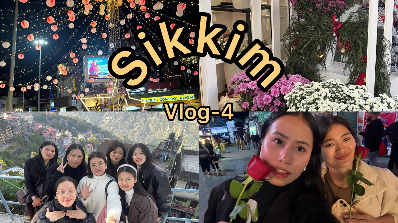 Back to Gangtok | MG Marg Road| Sky cable | #trip #sikkim 
