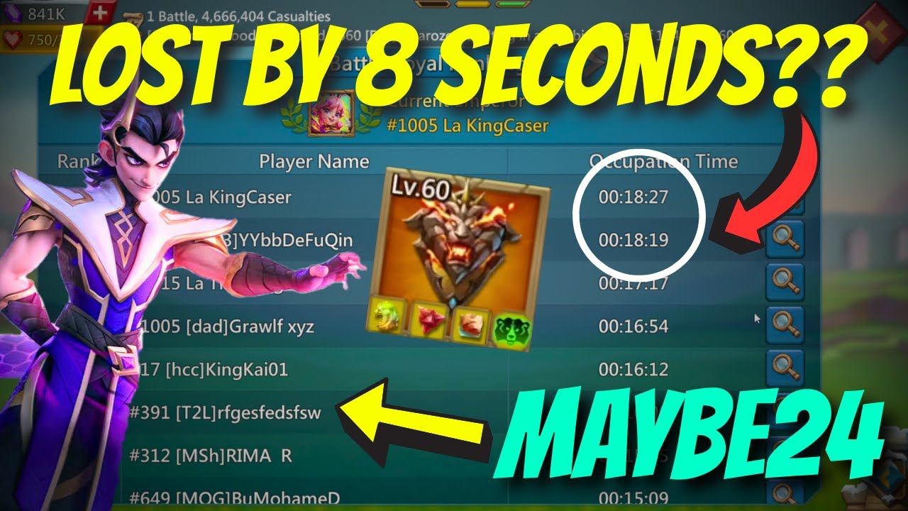 What Happened in the Last Emperor?? KingCaser will NOT Push Emperor for Months!! | Lords Mobile