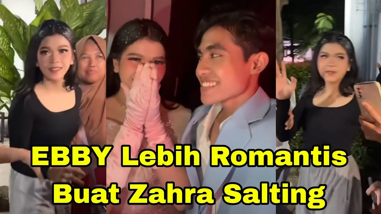 EBBY ROMANTIS DI BELAKANG LAYAR SYANG ZAHRA I LOVE U FULL