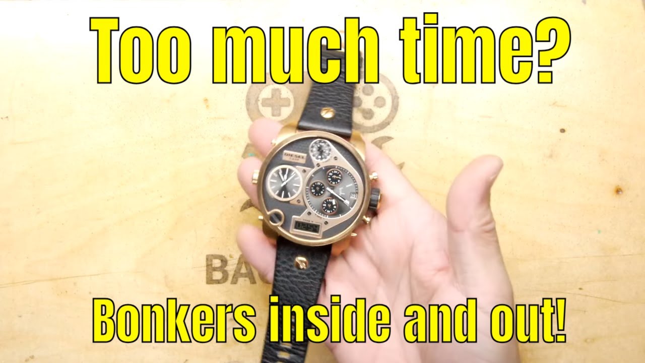 Bonkers Battery Change - DIESEL DZ-7261!