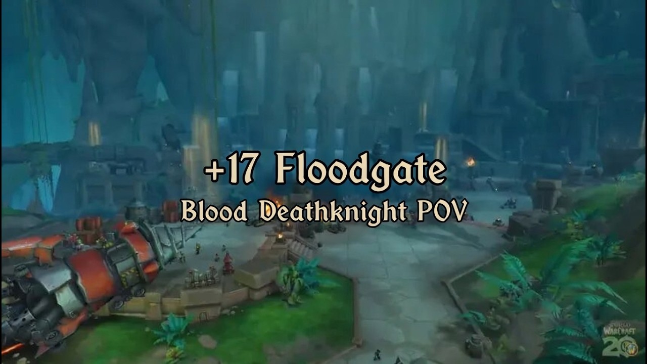 Blood Deathknight POV | +17 Floodgate | Midnight Prepatch