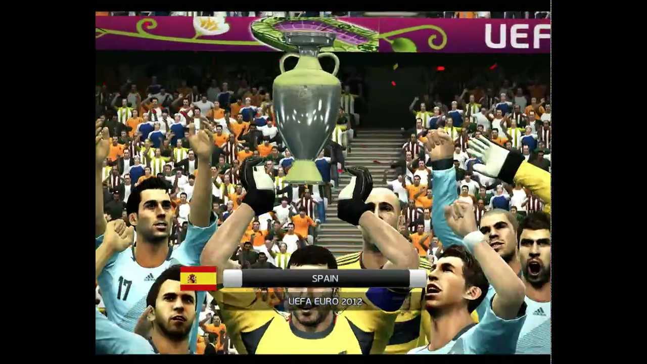 PES 2012 (EURO 2012 Patch) - Spain vs Nederlands Final Penalties