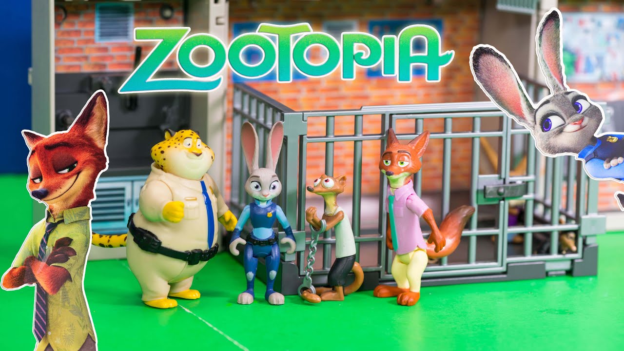 Zootopia Officer Hopps  Surprise Toy Characters Video Unboxing
