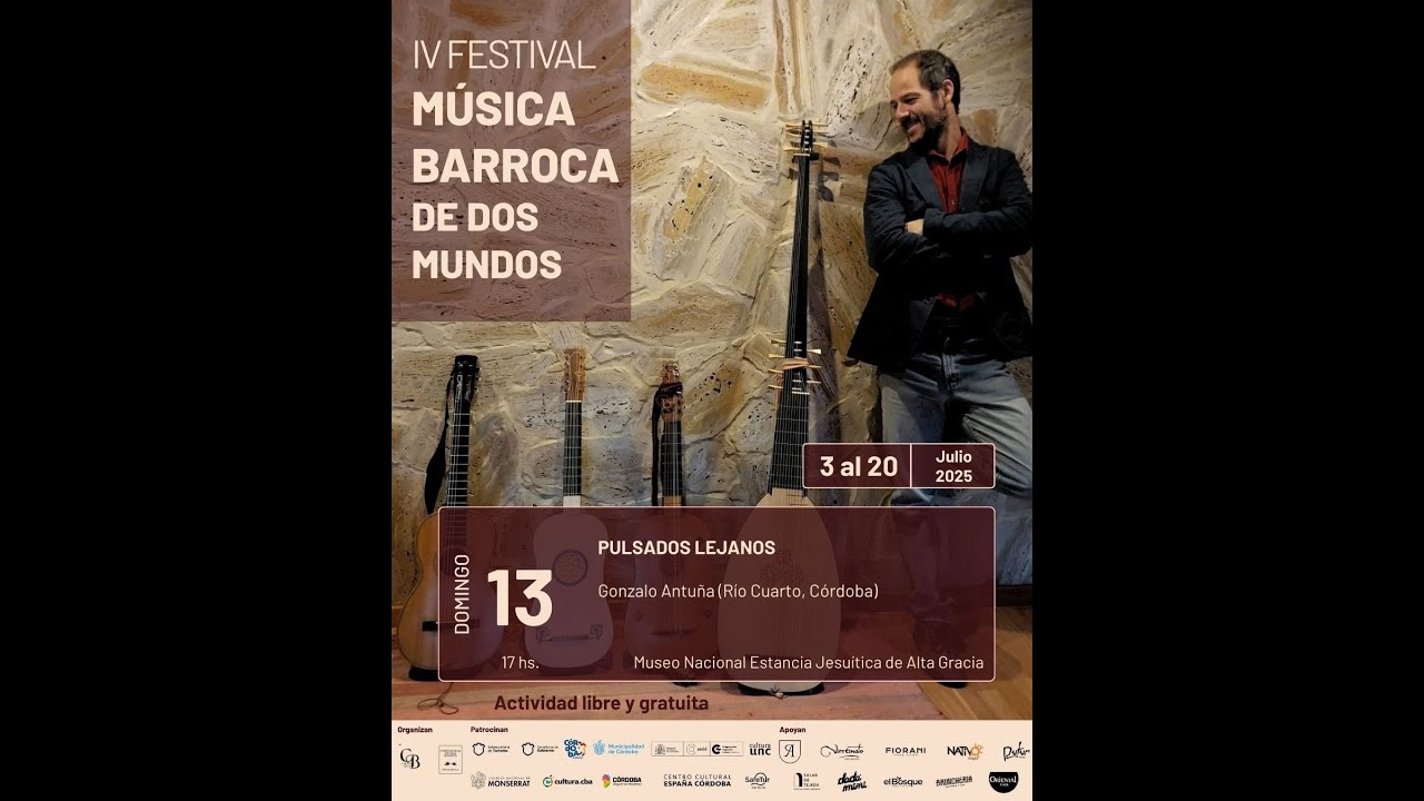  IV FESTIVAL MÚSICA BARROCA DE DOS MUNDOS / GONZALO ANTUÑA 