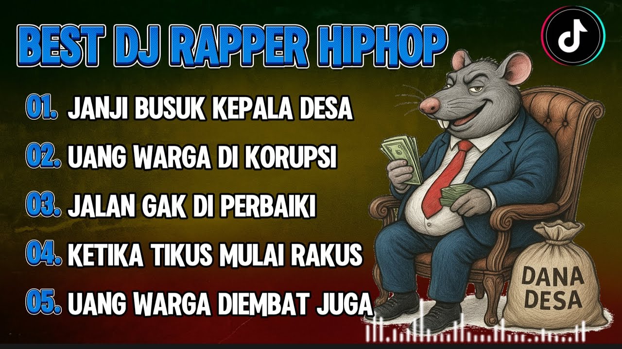 🎧BEST DJ RAPPER HIPHOP🎶 || JANJI BUSUK KEPALA DESA||TERBARU 2025 SINDIRAN PEDAS #djrapper #djhiphop 