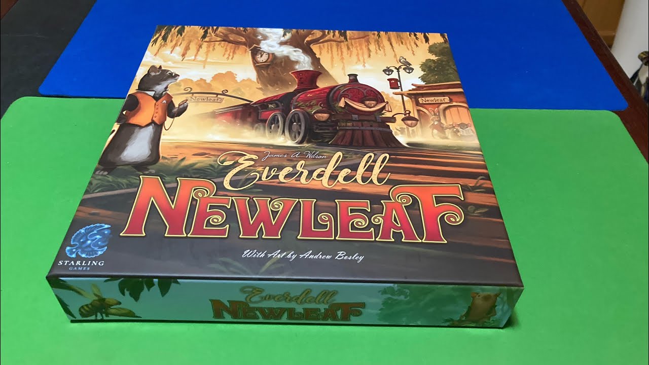 Everdell newleaf unboxing