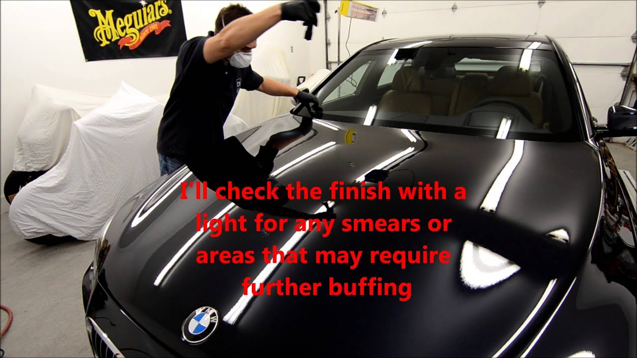 CarPro CQuartz Finest application