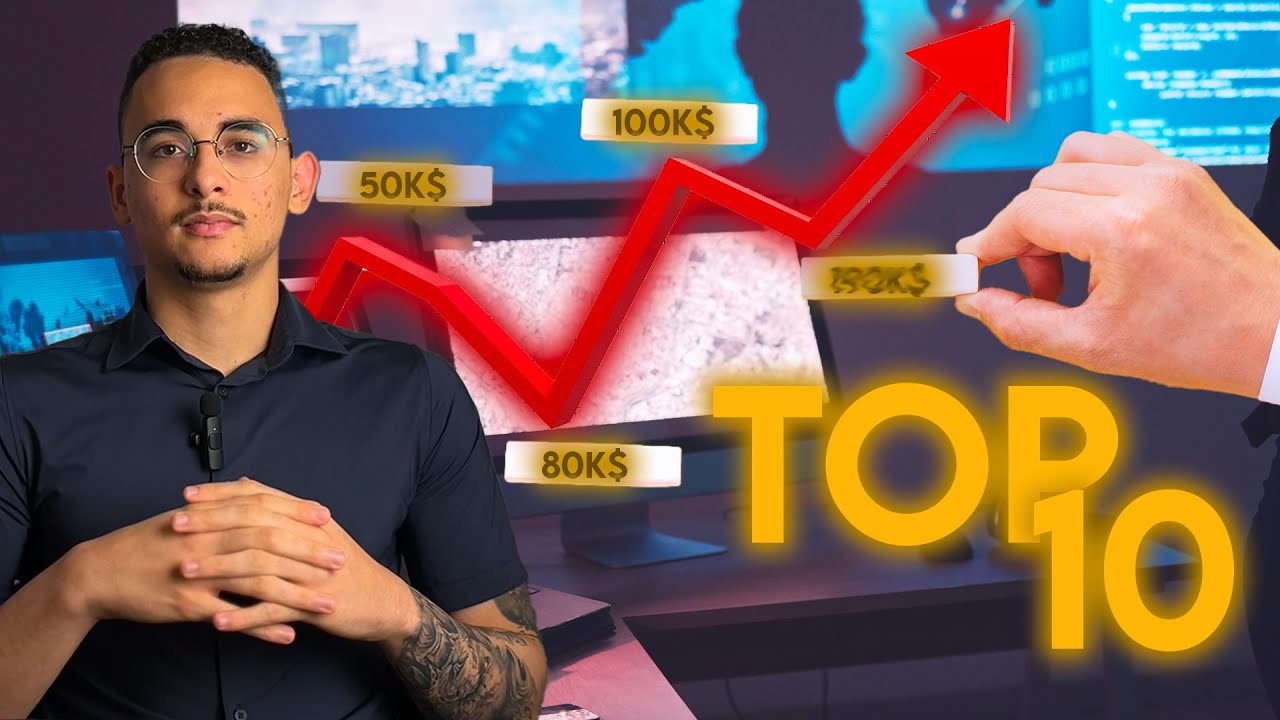 Les 10 Jobs en CyberSécurité qui PAIENT le Plus 💰 | TOP 10 Salaires