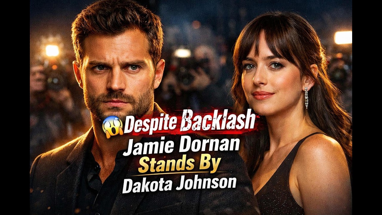 “Despite Harsh Backlash 😱 Jamie Dornan Stands By Dakota Johnson in Public”Kyoon?